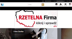 Desktop Screenshot of e-sklep.tkmindustry.pl